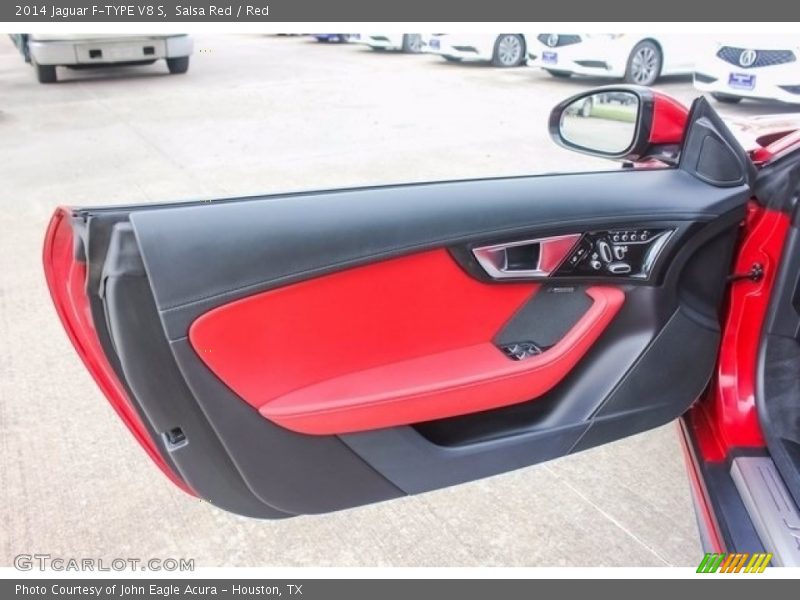 Salsa Red / Red 2014 Jaguar F-TYPE V8 S