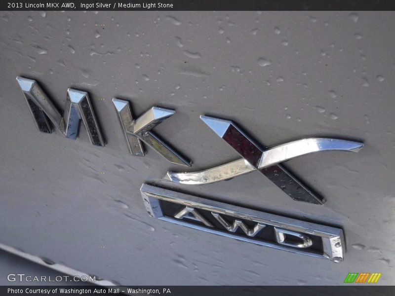 Ingot Silver / Medium Light Stone 2013 Lincoln MKX AWD
