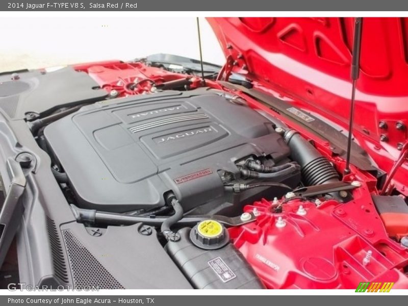 Salsa Red / Red 2014 Jaguar F-TYPE V8 S