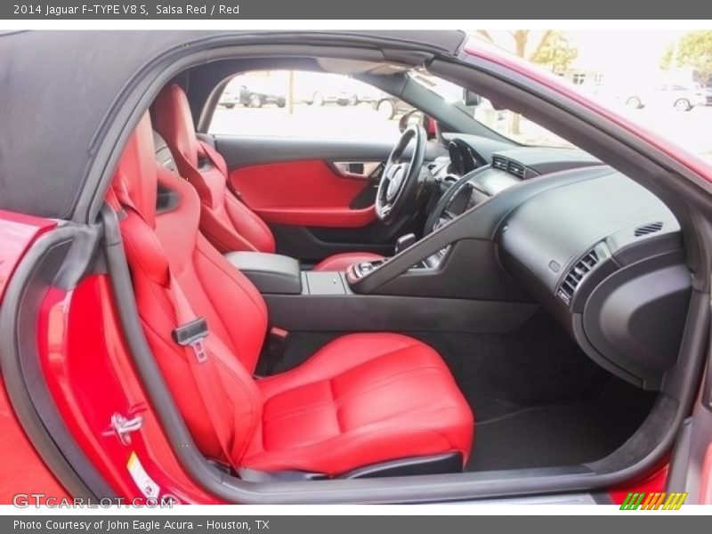 Salsa Red / Red 2014 Jaguar F-TYPE V8 S