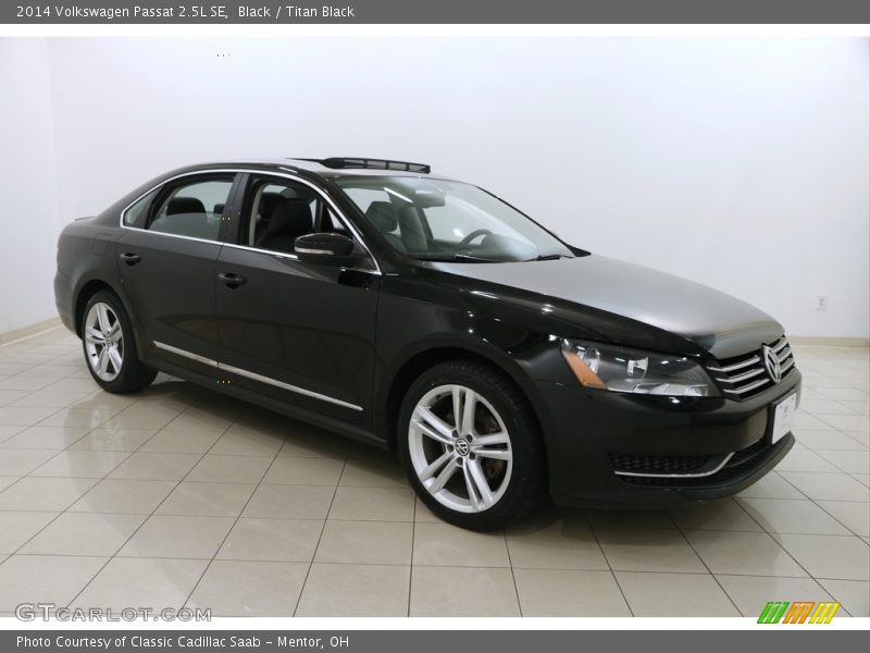 Black / Titan Black 2014 Volkswagen Passat 2.5L SE