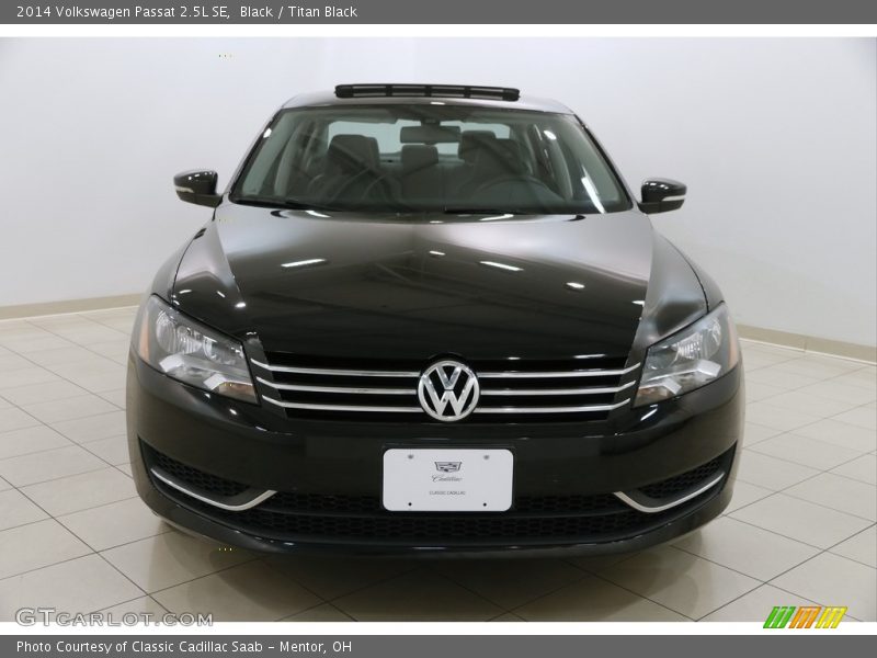 Black / Titan Black 2014 Volkswagen Passat 2.5L SE