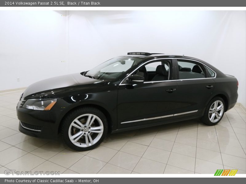 Black / Titan Black 2014 Volkswagen Passat 2.5L SE
