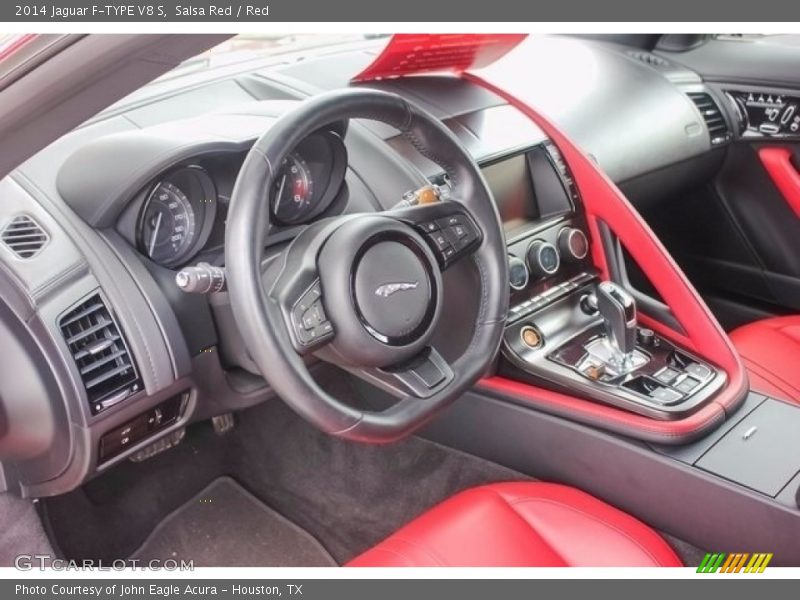 Salsa Red / Red 2014 Jaguar F-TYPE V8 S