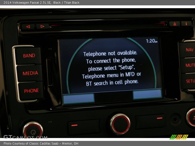 Black / Titan Black 2014 Volkswagen Passat 2.5L SE
