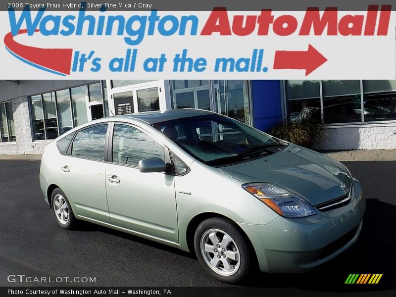 Silver Pine Mica / Gray 2006 Toyota Prius Hybrid
