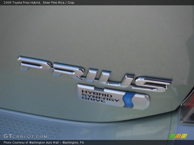 Silver Pine Mica / Gray 2006 Toyota Prius Hybrid