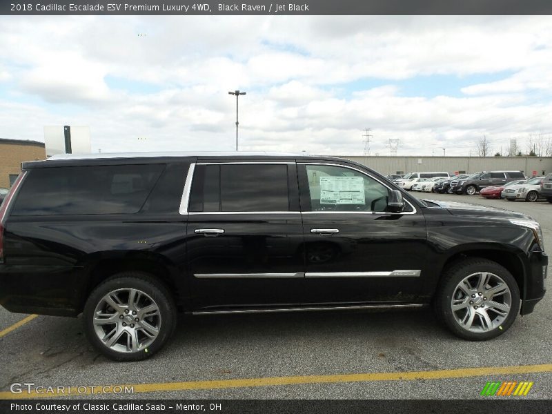  2018 Escalade ESV Premium Luxury 4WD Black Raven