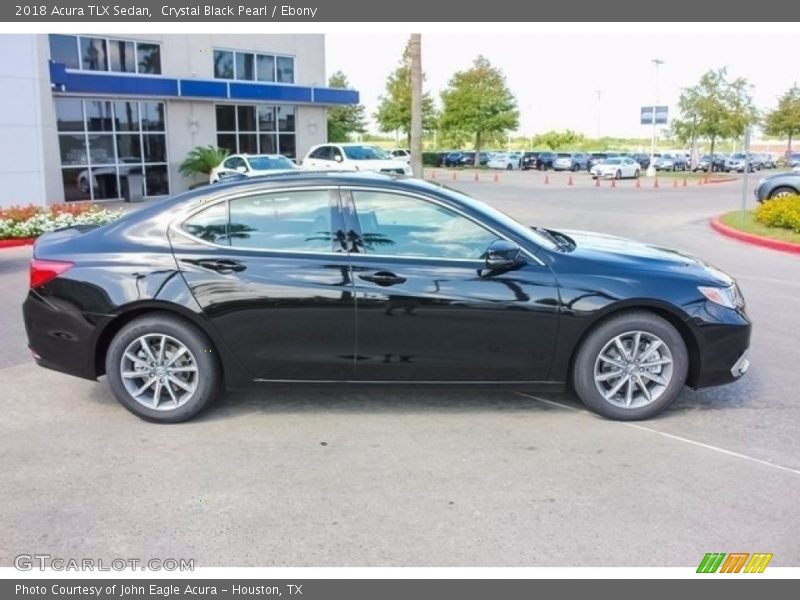 Crystal Black Pearl / Ebony 2018 Acura TLX Sedan