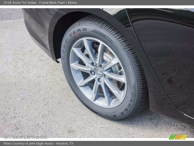 Crystal Black Pearl / Ebony 2018 Acura TLX Sedan