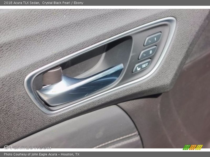 Crystal Black Pearl / Ebony 2018 Acura TLX Sedan