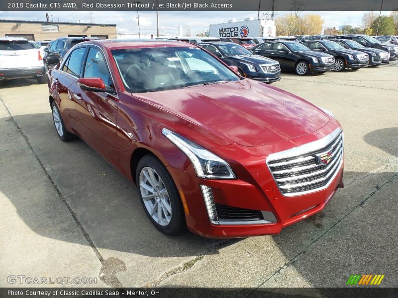 Front 3/4 View of 2018 CTS AWD