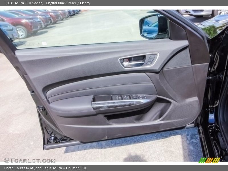 Crystal Black Pearl / Ebony 2018 Acura TLX Sedan