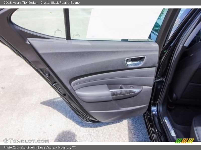 Crystal Black Pearl / Ebony 2018 Acura TLX Sedan