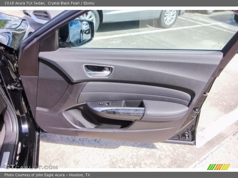 Crystal Black Pearl / Ebony 2018 Acura TLX Sedan