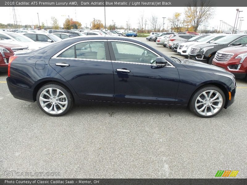  2018 ATS Premium Luxury AWD Dark Adriatic Blue Metallic