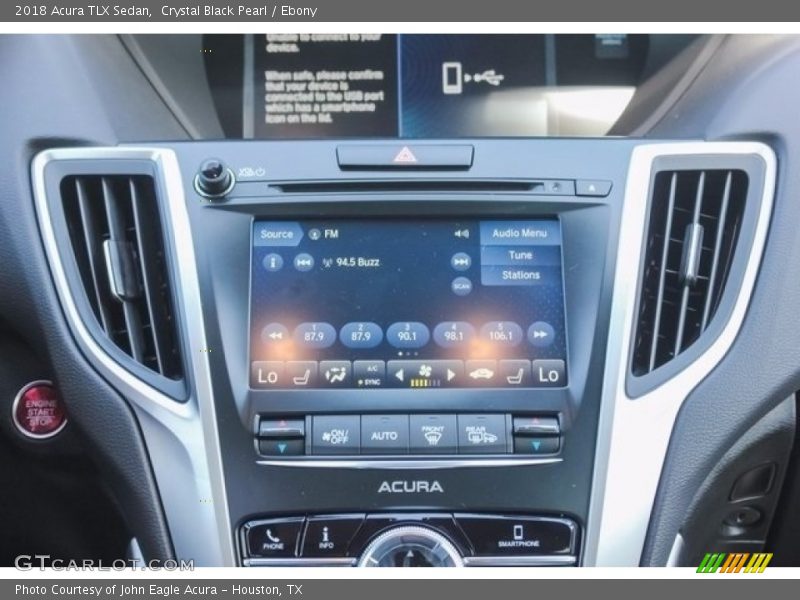 Crystal Black Pearl / Ebony 2018 Acura TLX Sedan