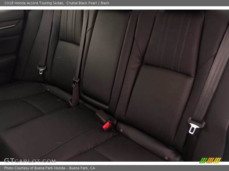 Crystal Black Pearl / Black 2018 Honda Accord Touring Sedan