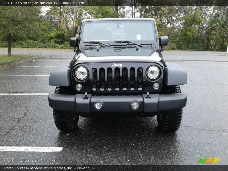 Black / Black 2018 Jeep Wrangler Rubicon 4x4