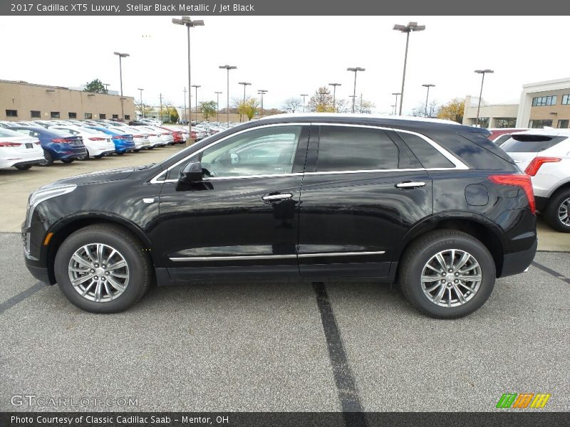 Stellar Black Metallic / Jet Black 2017 Cadillac XT5 Luxury