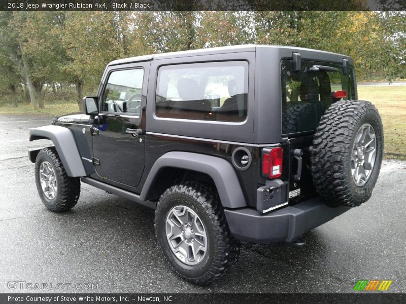 Black / Black 2018 Jeep Wrangler Rubicon 4x4