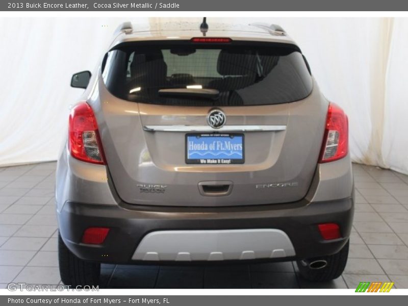 Cocoa Silver Metallic / Saddle 2013 Buick Encore Leather