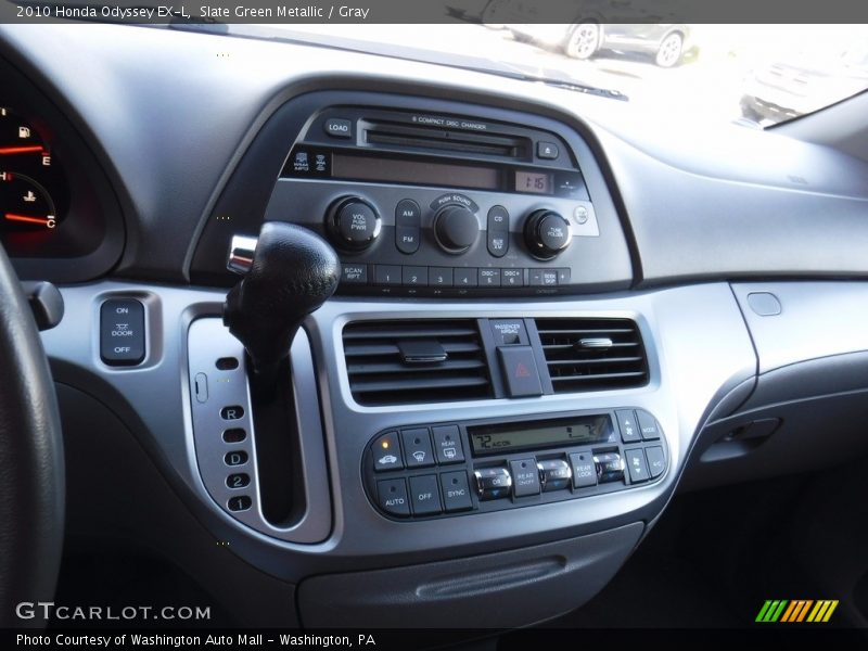 Slate Green Metallic / Gray 2010 Honda Odyssey EX-L