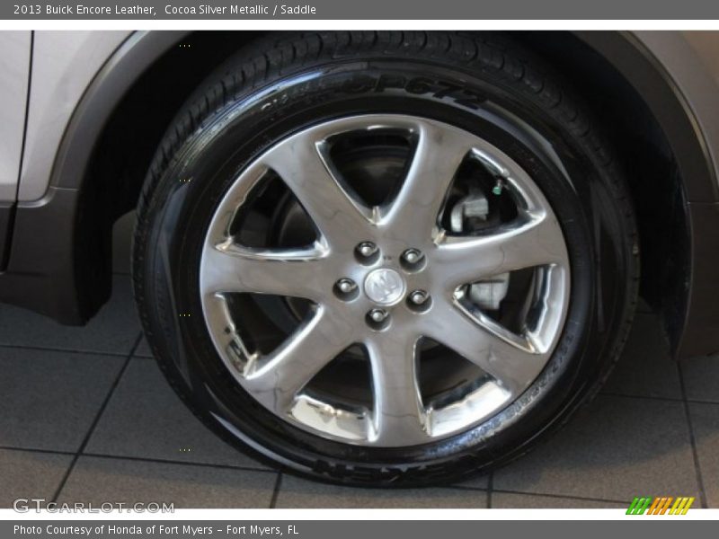 Cocoa Silver Metallic / Saddle 2013 Buick Encore Leather