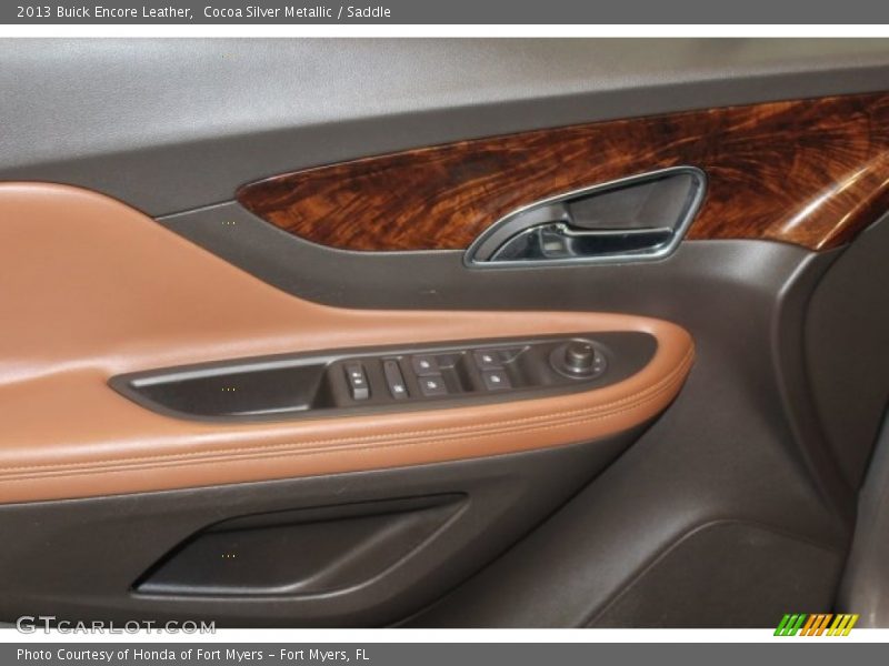 Cocoa Silver Metallic / Saddle 2013 Buick Encore Leather