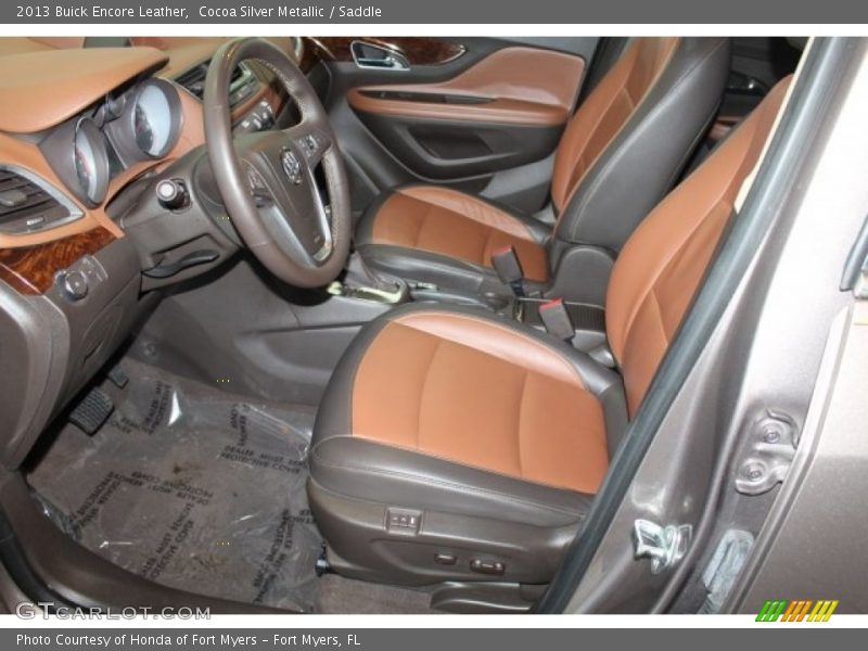 Cocoa Silver Metallic / Saddle 2013 Buick Encore Leather