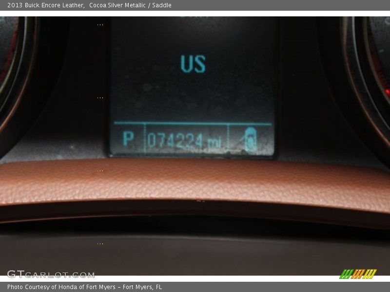 Cocoa Silver Metallic / Saddle 2013 Buick Encore Leather
