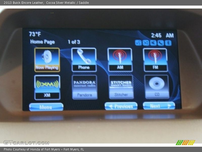 Cocoa Silver Metallic / Saddle 2013 Buick Encore Leather