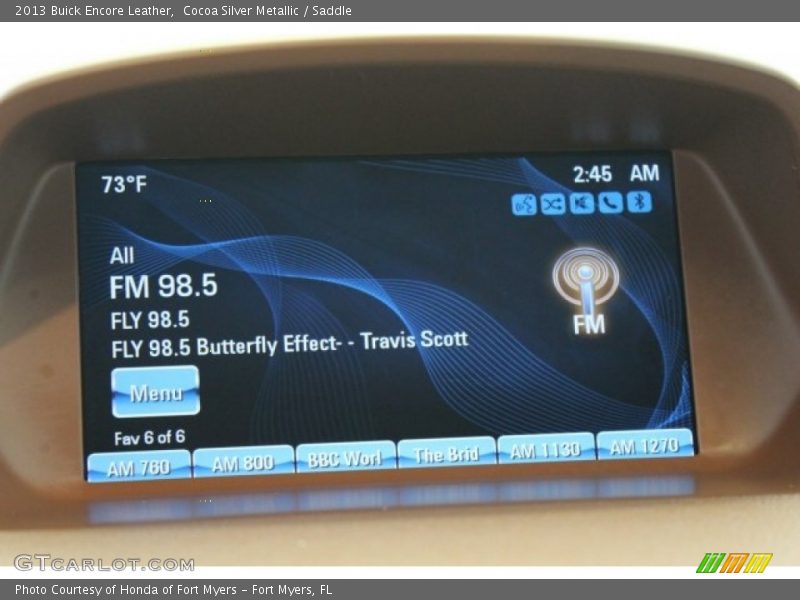 Cocoa Silver Metallic / Saddle 2013 Buick Encore Leather
