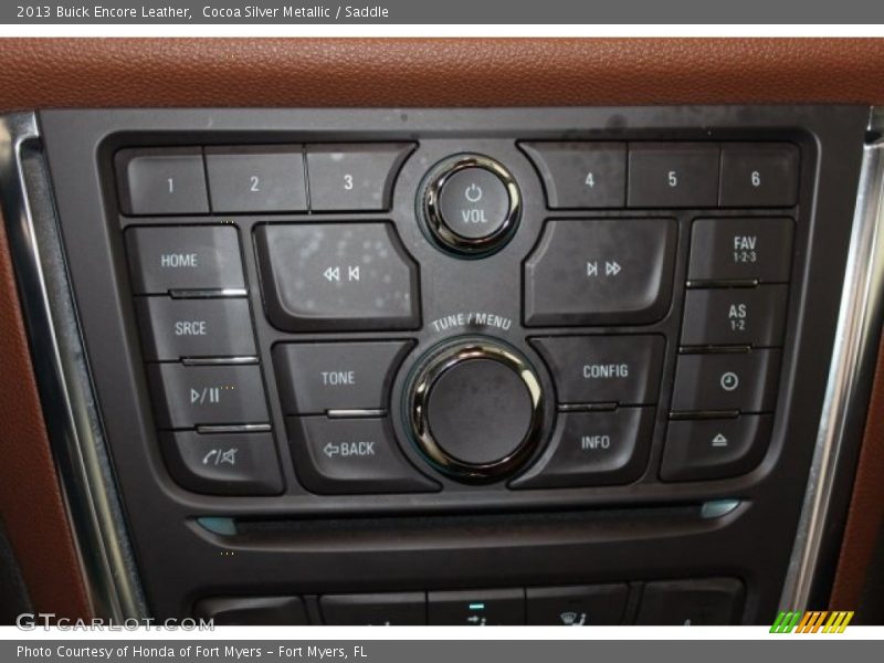 Cocoa Silver Metallic / Saddle 2013 Buick Encore Leather