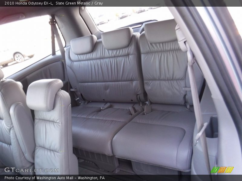 Slate Green Metallic / Gray 2010 Honda Odyssey EX-L