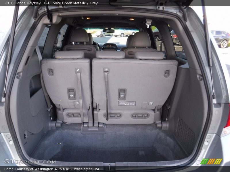 Slate Green Metallic / Gray 2010 Honda Odyssey EX-L