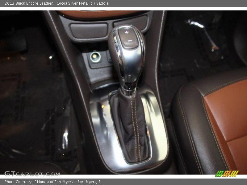 Cocoa Silver Metallic / Saddle 2013 Buick Encore Leather