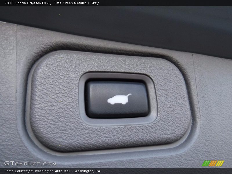 Slate Green Metallic / Gray 2010 Honda Odyssey EX-L