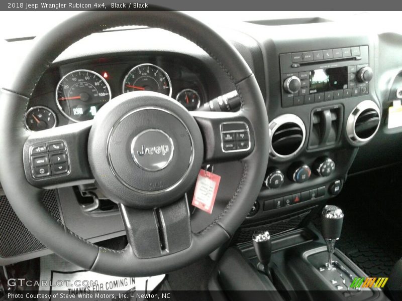 Black / Black 2018 Jeep Wrangler Rubicon 4x4