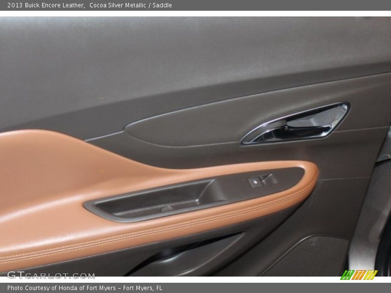 Cocoa Silver Metallic / Saddle 2013 Buick Encore Leather