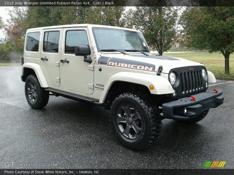 Front 3/4 View of 2018 Wrangler Unlimited Rubicon Recon 4x4