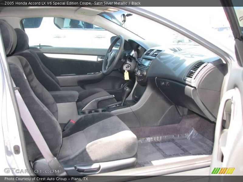 Satin Silver Metallic / Black 2005 Honda Accord LX V6 Special Edition Coupe