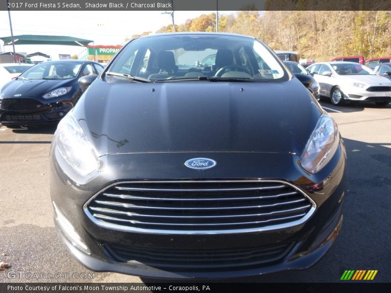 Shadow Black / Charcoal Black 2017 Ford Fiesta S Sedan