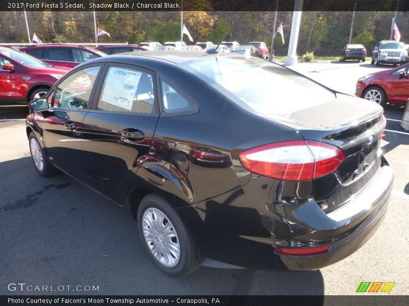 Shadow Black / Charcoal Black 2017 Ford Fiesta S Sedan