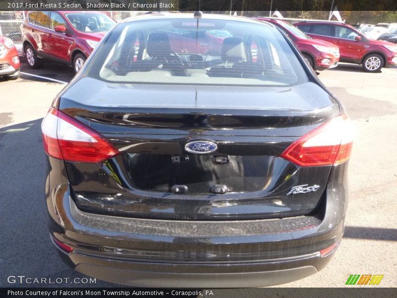 Shadow Black / Charcoal Black 2017 Ford Fiesta S Sedan