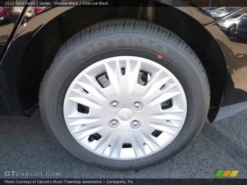 Shadow Black / Charcoal Black 2017 Ford Fiesta S Sedan