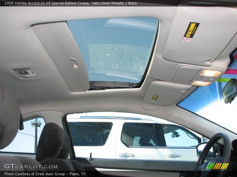 Satin Silver Metallic / Black 2005 Honda Accord LX V6 Special Edition Coupe