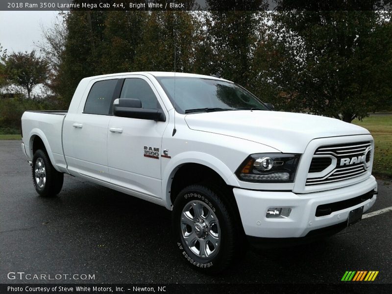 Front 3/4 View of 2018 3500 Laramie Mega Cab 4x4