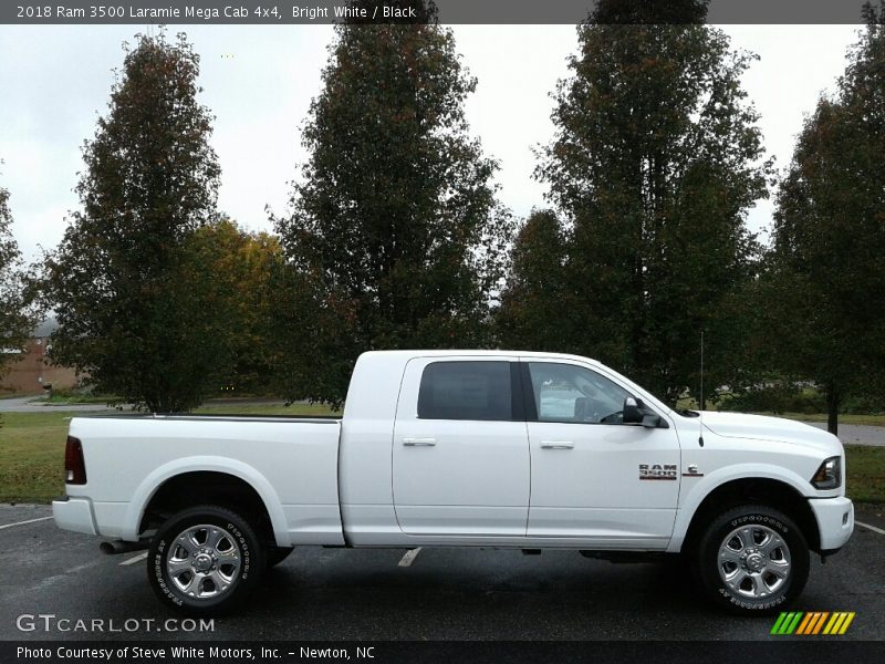  2018 3500 Laramie Mega Cab 4x4 Bright White
