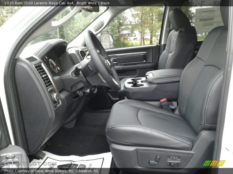 2018 3500 Laramie Mega Cab 4x4 Black Interior